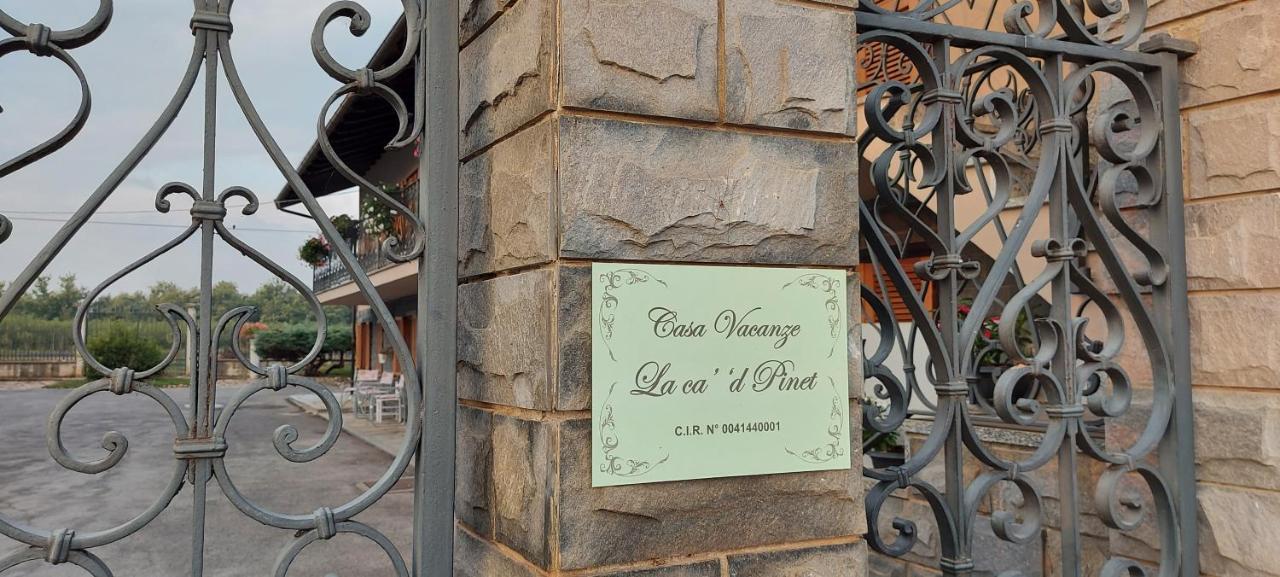 Вилла La Ca' 'D Pinet Кунео Экстерьер фото
